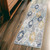 6' Runner Blue and Yellow Floral Area Rug