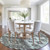 Round Tribal Washable Indoor Outdoor Area Rug