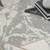 4' X 6' Ivory Black and Gray Geometric Non Skid Area Rug