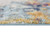 2' X 4' Blue and Ivory Abstract Area Rug
