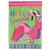 Flag Hello Summer Flamingo 13x18