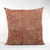 Plutus Red Diamonds Luxury Throw Pillow