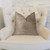 Plutus Classy Chic Ivory and Beige Luxury Throw Pillow