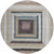 Round Geometric Washable Indoor Outdoor Area Rug