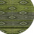 Round Tribal Washable Indoor Outdoor Area Rug