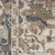 6' Runner Beige and Gray Medallion Power Loom Distressed Runner Rug