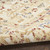 8' Runner Beige and Ivory Medallion Power Loom Distressed Runner Rug