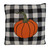 Buffalo Check Pumpkin Throw Pillow