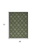 4' X 6' Dark Green And Light Green Trellis Indoor Outdoor Area Rug