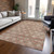 Floral Washable Indoor Outdoor Area Rug