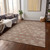 Floral Washable Indoor Outdoor Area Rug