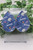 Patriots Football || Teardrop Faux Leather Earrings || Hypoallergenic
