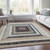 Geometric Washable Indoor Outdoor Area Rug