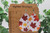 Fall Leaves || Teardrop Faux Leather Earrings || Hypoallergenic