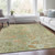 Abstract Washable Indoor Outdoor Area Rug