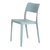 Set of Two Heavy Duty Plastic Outdoor Stacking Accent Chairs