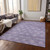 Floral Washable Indoor Outdoor Area Rug
