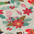 3' X 5' Beige Red Black Pink And Brown Floral Washable Indoor Outdoor Area Rug