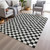 Geometric Washable Indoor Outdoor Area Rug