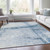 Striped Washable Indoor Outdoor Area Rug