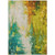 Abstract Washable Indoor Outdoor Area Rug
