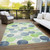 Geometric Washable Indoor Outdoor Area Rug