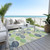 Geometric Washable Indoor Outdoor Area Rug