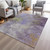 Abstract Washable Indoor Outdoor Area Rug