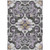 Damask Washable Indoor Outdoor Area Rug