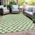 Geometric Washable Indoor Outdoor Area Rug