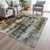 Abstract Washable Indoor Outdoor Area Rug