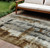 Abstract Washable Indoor Outdoor Area Rug