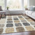 Geometric Washable Indoor Outdoor Area Rug