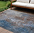 Abstract Washable Indoor Outdoor Area Rug
