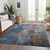 Abstract Washable Indoor Outdoor Area Rug