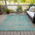 Abstract Washable Indoor Outdoor Area Rug