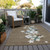5' X 8' Brown Beige Ivory And Taupe Presents Washable Indoor Outdoor Area Rug