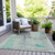 Abstract Washable Indoor Outdoor Area Rug