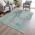 Abstract Washable Indoor Outdoor Area Rug