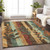 Floral Washable Indoor Outdoor Area Rug