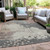 Abstract Washable Indoor Outdoor Area Rug