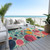 Geometric Washable Indoor Outdoor Area Rug