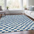 Geometric Washable Indoor Outdoor Area Rug