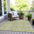 Floral Washable Indoor Outdoor Area Rug