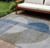 Geometric Washable Indoor Outdoor Area Rug