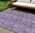 Floral Washable Indoor Outdoor Area Rug