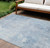 Abstract Washable Indoor Outdoor Area Rug