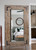 Wood Framed Leaning Accent Mirror