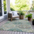 Floral Washable Indoor Outdoor Area Rug
