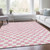 Geometric Washable Indoor Outdoor Area Rug